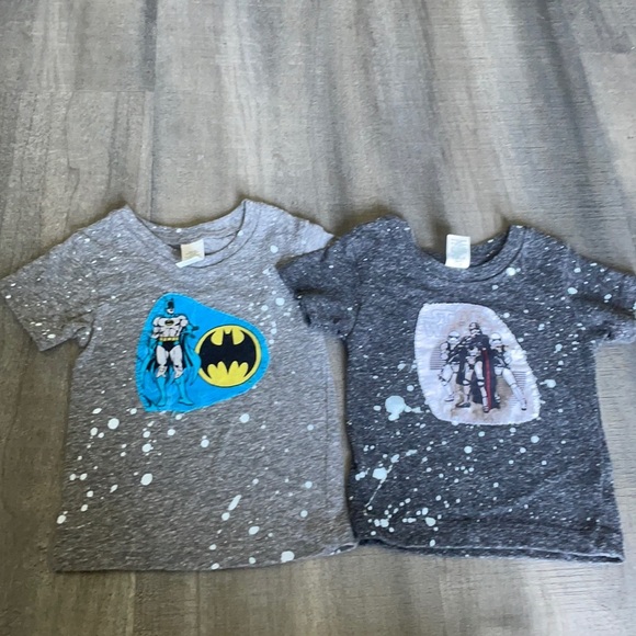 Star Wars & Batman Splatter Painted Short Sleeve T - Picture 1 of 6